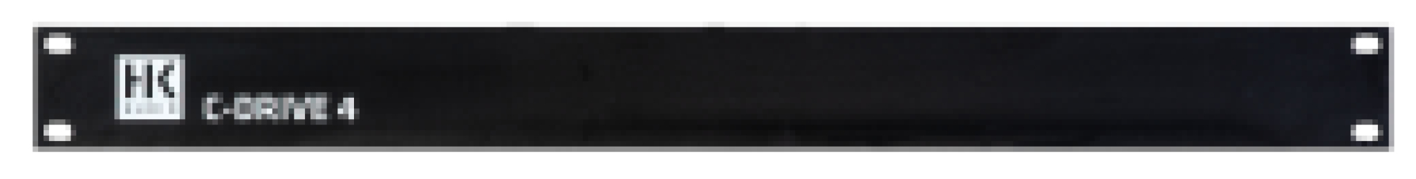 1HE Rack Panel C-DRIVE 4 (printed)