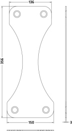 0° Vortis Clusterplatte