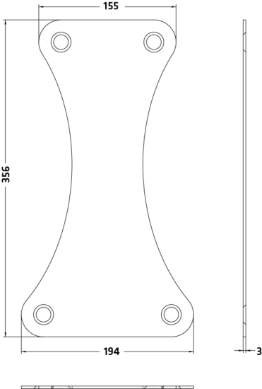 10° Vortis Clusterplatte