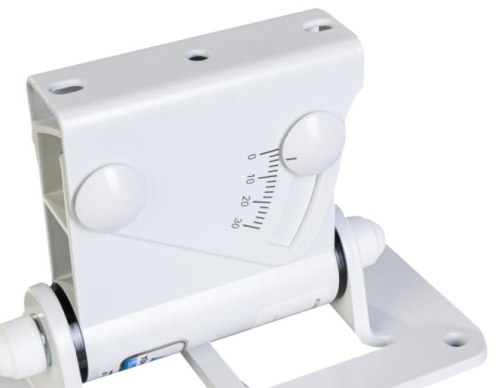 P10 Swivel and tilt bracket white