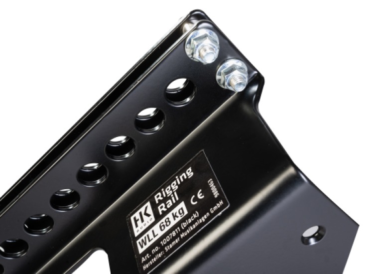 P10 Rigging rail black