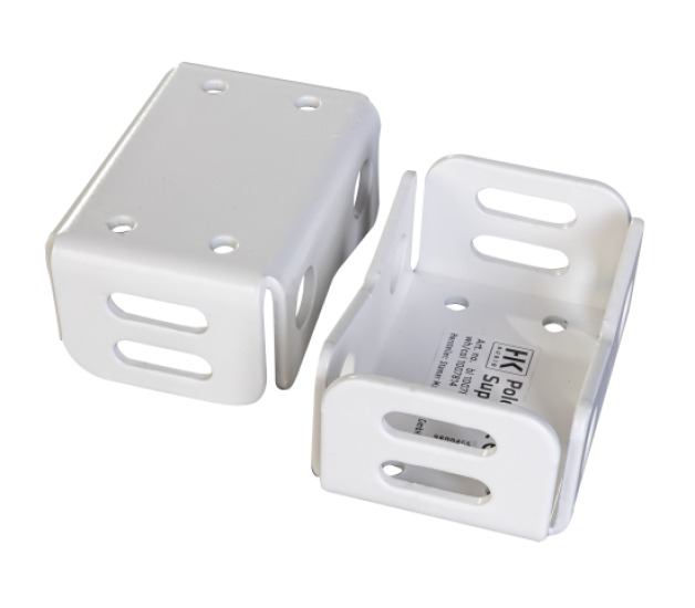 P10 Pole mount white