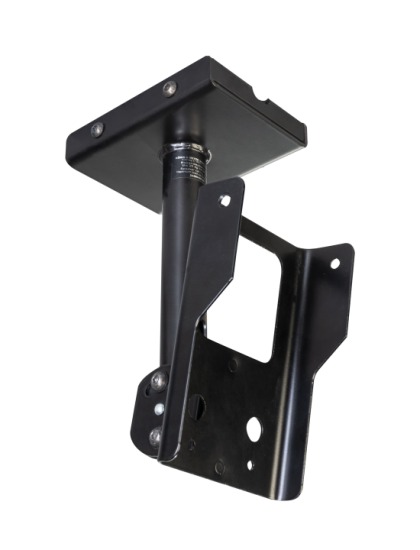 P10 Ceiling mount for 1x P10 black
