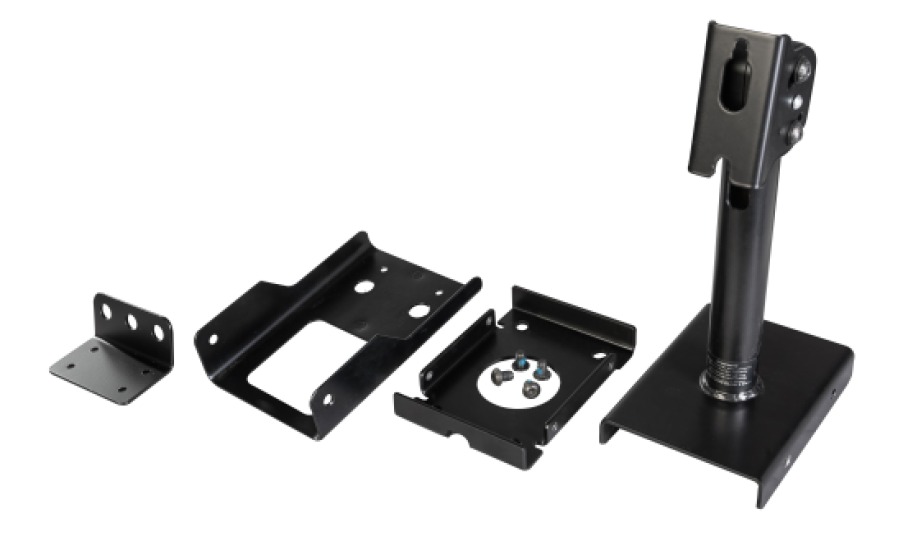 P10 Ceiling mount for 1x P10 black