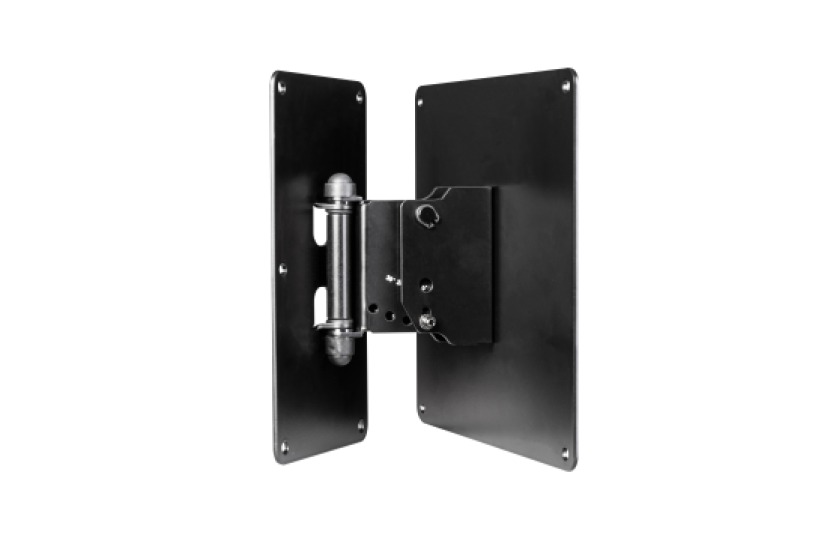 Swivel and tilt wall mount L black