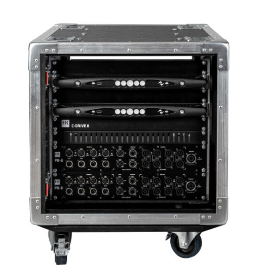 C-DRIVE 8 PS X4 – Verstärker-Rack